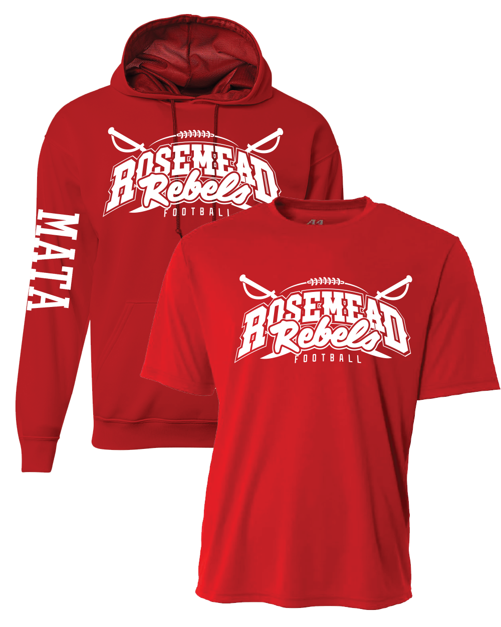 ROSEMEAD REBELS - 2025 COMBO PACK SPECIAL - PF HOOD AND DRIFIT TOP
