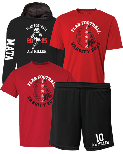 AB MILLER FLAG REBELS TEAM 2025 - COMBO PACKAGE - GIRLS FLAG TEAM