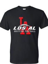 Load image into Gallery viewer, LOS ALAMITOS - TSHIRT - COTTON - BLACK - ALL PRO STYLE