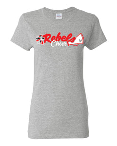 Rebels Cheer 2023 SPIRIT - Sports Gray Tshirt - Cotton Shirt