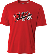 Load image into Gallery viewer, WARRIOR - FAN DRIFIT - RED POLYESTER SHIRT 100% POLYESTER