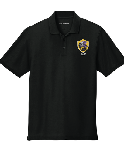 ST. GEORGE STAFF POLOS 2025  - BLACK
