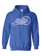 Load image into Gallery viewer, VALLEY GIRLS SOFTBALL -HOODED REGULAR COTTON 100%  - ROYAL BLUE