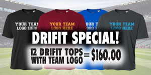 DRIFIT TOP SPECIAL - 12 TOPS FOR $160.00