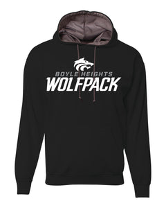 WOLFPACK - STYLE DRY PERFORMANCE STYLE Hoodie BLKOUT1STYLE - BLACK