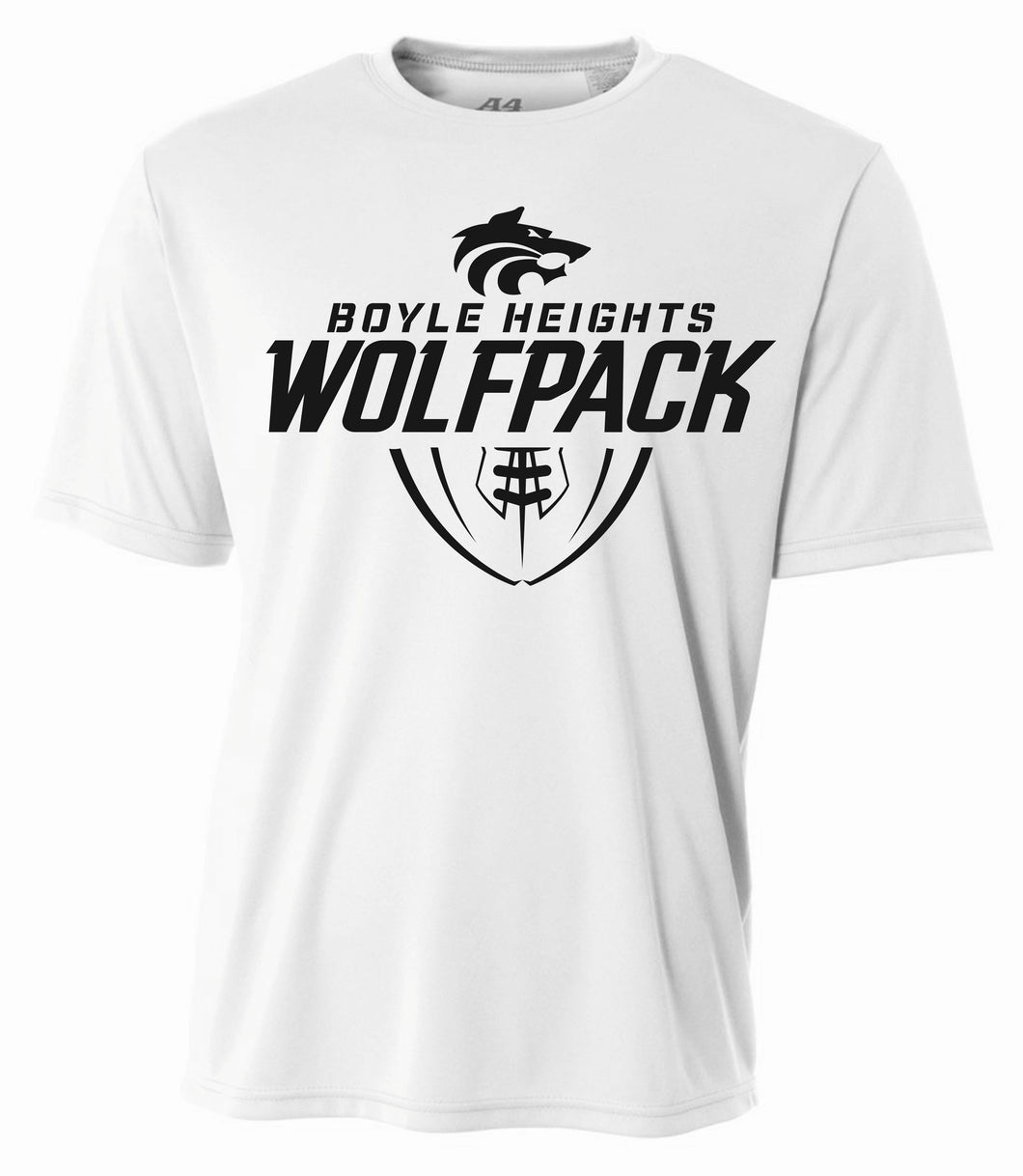 WOLFPACK - 2022  7ON7 STYLE - White Drifits  - ALL White SOLID DRIFIT