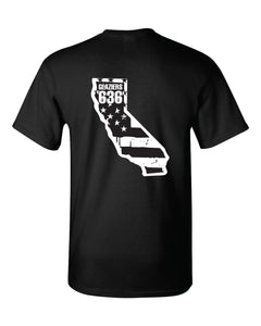 Glaziers 636 Union - Black T-Shirt Black