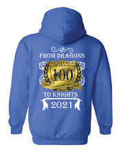 Load image into Gallery viewer, St. George -Royal Blue DRIFT STYLE NEW - DRAGONS-TO-KNIGHTS Hoodie